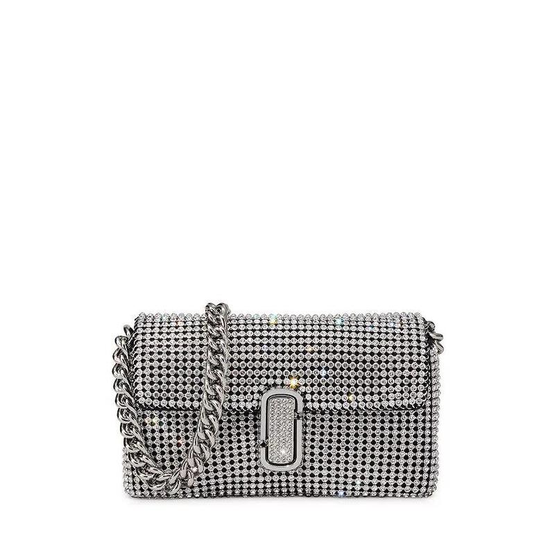 雅可布(marc jacobs)女士水钻迷你单肩包 j marc  时尚潮流个性精致