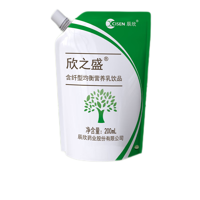 辰欣欣之盛 含纤型均衡营养减肥乳饮料食品礼物6袋/箱买一送一