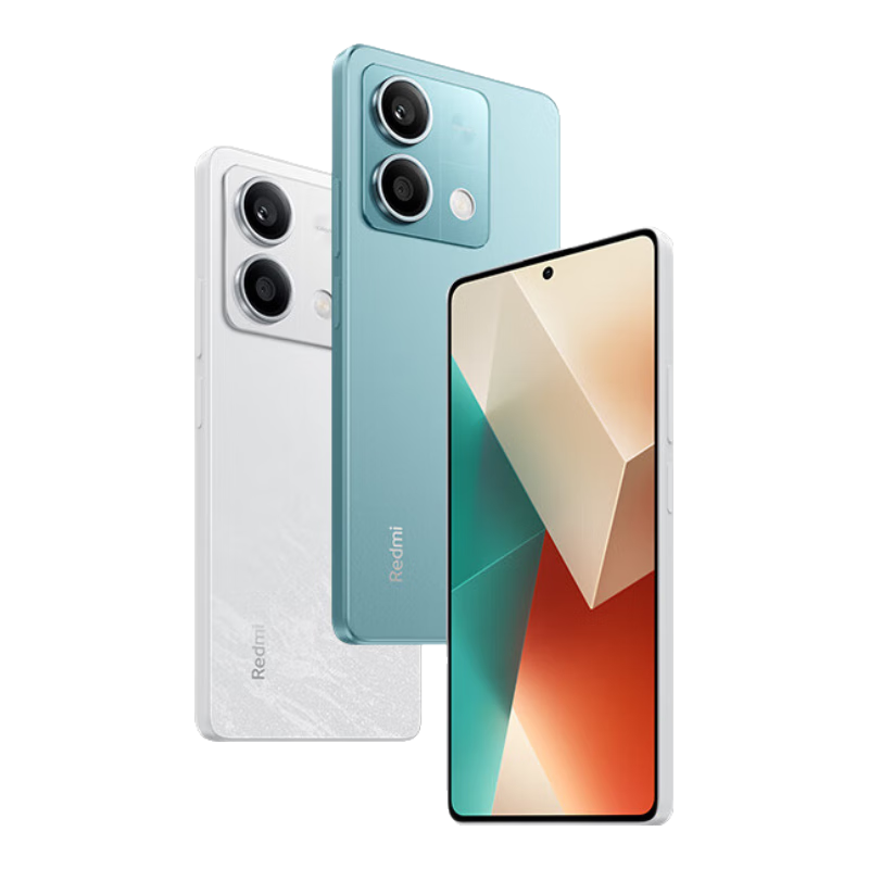 plus会员：红米 Note 13 5G手机 8GB+128GB 时光蓝
