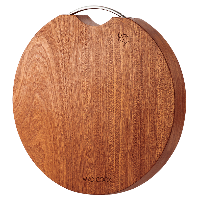 ���ڲ�����������MAXCOOK����̴ľ���˰� Բ����ľ�Ӻ񰸰����� 33*33*3cm �к�MCPJ8277 415Ԫ��5��(��83Ԫ/��)