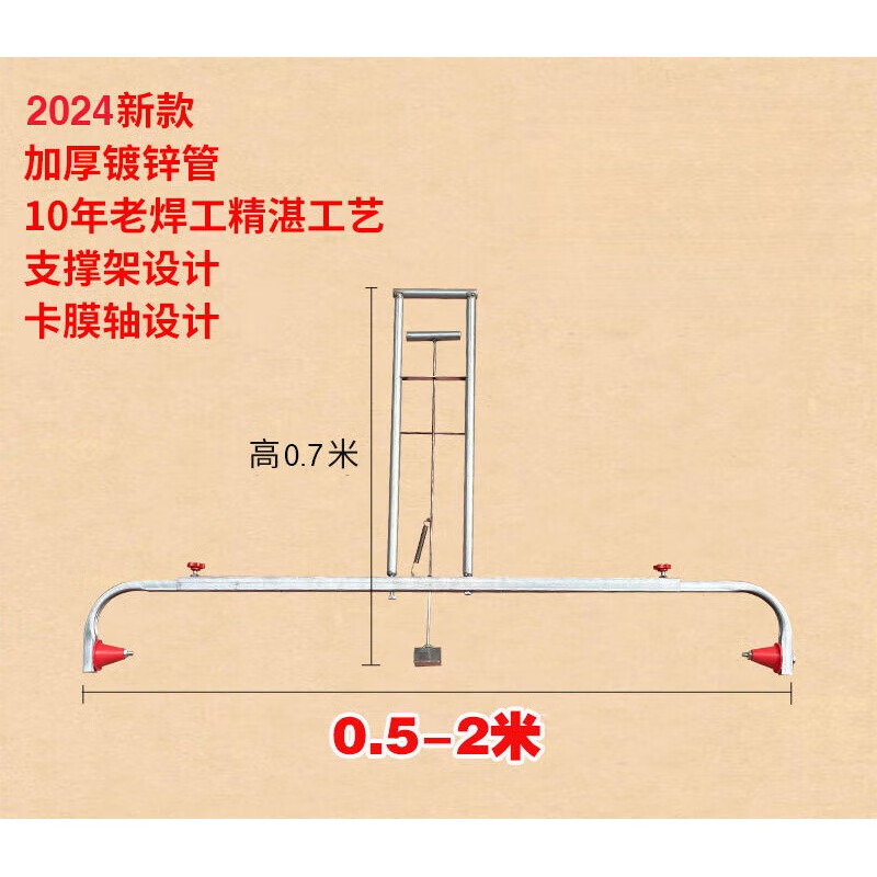 勤凯地膜架子铺膜机器农膜种菜农用工具神器地膜机人工手拉覆膜机新款