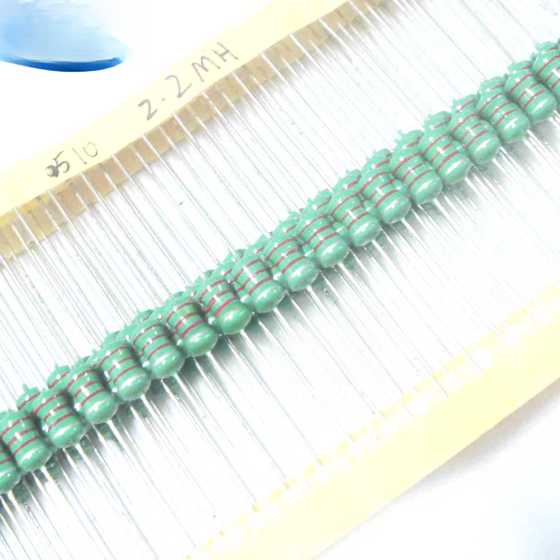 定制云野 色环电感5x10mm 电阻式电感5*10mm 色码电感0510 2.