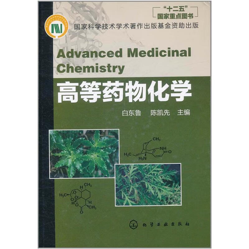 高等药物化学 白东鲁,陈凯先　主编 化学工业出版社 9787122104090