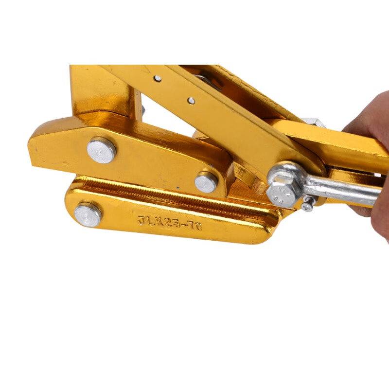 tlxt电缆铝镁合金卡线器铝合金绝缘导线卡线器线夹子紧线器钢绞线钢丝