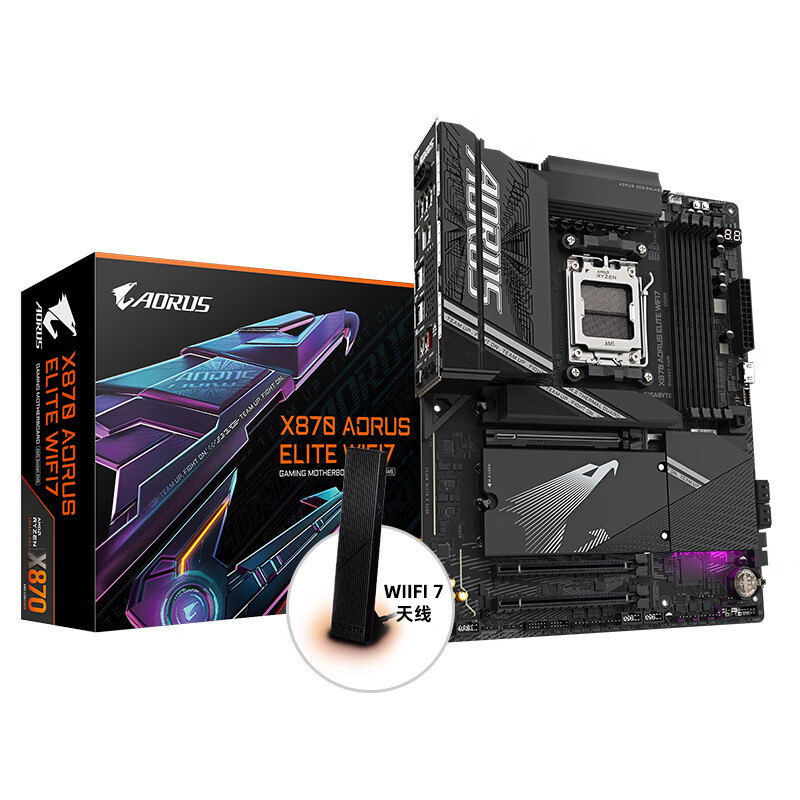 技嘉 小雕X870 AORUS ELITE WIFI7 DDR5 图 6