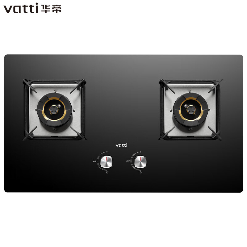 华帝（VATTI）燃气灶 煤气灶 嵌入式台式双灶具灶台 一级能效 可调节开孔尺寸 i10089B 【5.2KW猛火灶-天然气】