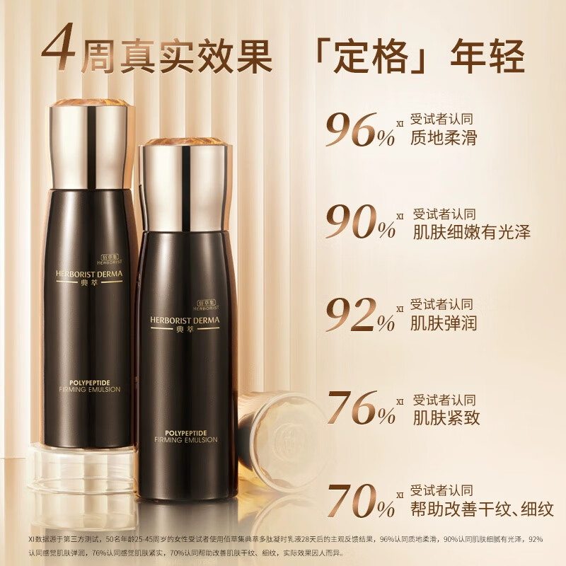 佰草集典萃多肽凝时乳液80ml 补水保湿抗皱紧致护肤品  多肽凝时乳液80ml