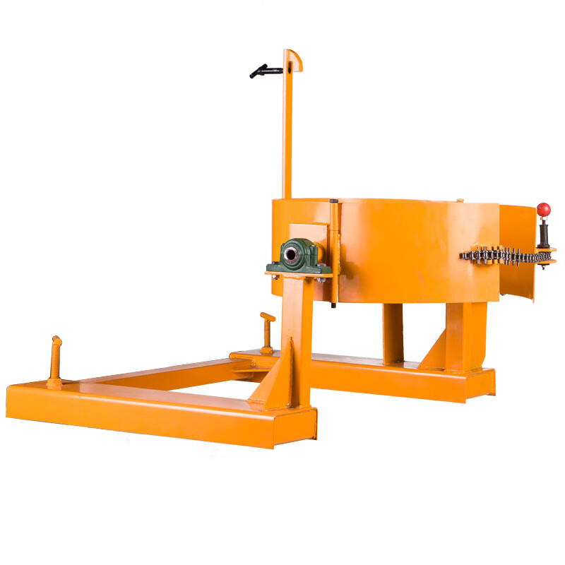 oloey荧阙senlift电动油桶翻转倒料车机具叉车行吊倾倒神器铁塑料桶搬