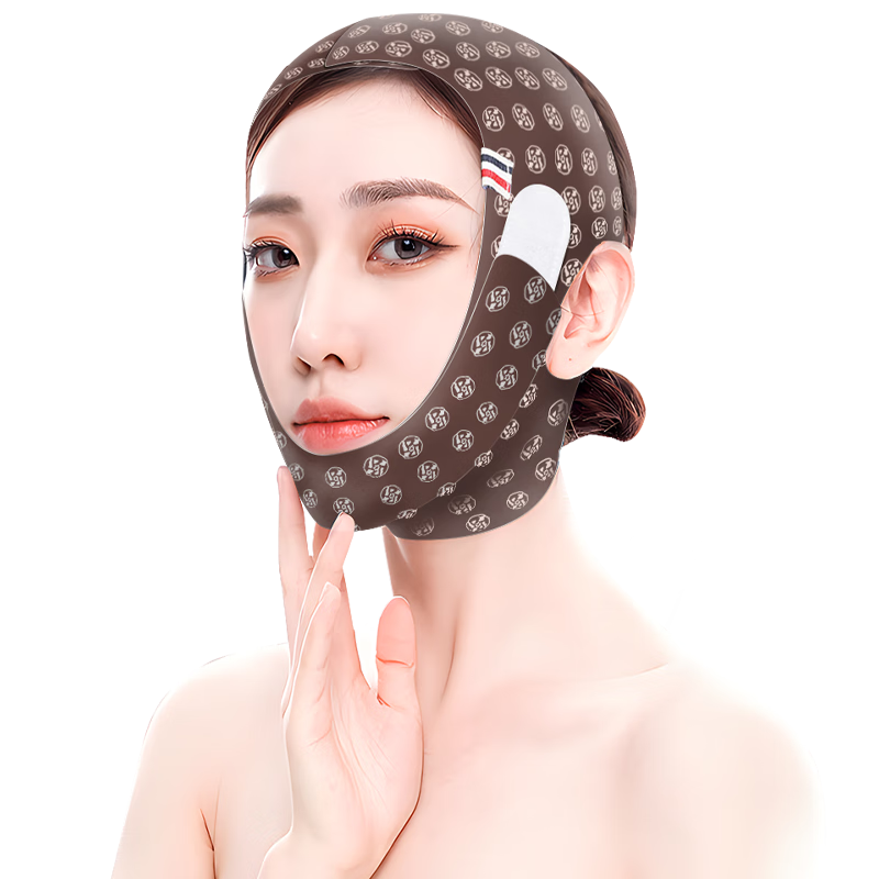 Livex瘦小臉神器v臉面雕塑臉法令紋睡眠面罩反重力提拉緊致線瘦臉繃帶