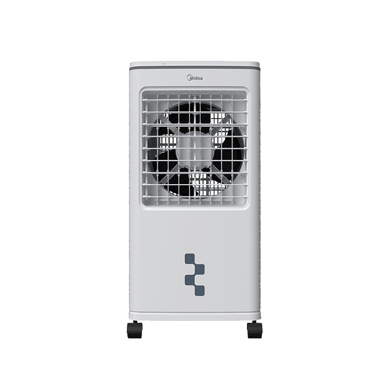 美的（Midea）冷风扇 家用立式单冷空调扇客厅卧室移动冷风机冰晶水冷小空调制冷机 定时遥控制冷风扇 AAG12XF【上下双加水 赠冰晶*4】