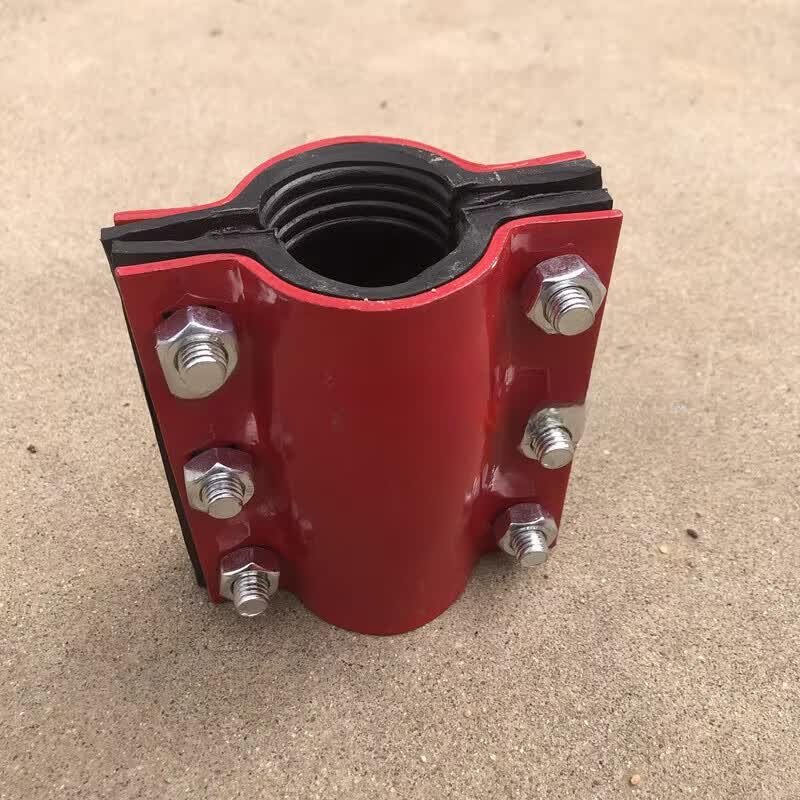 接快速补漏接头抱箍pe水管快速接头铁管钢板开边堵漏器 dn15/p20*110