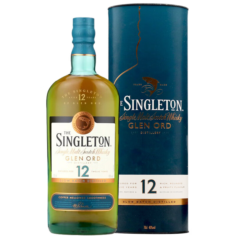 THE SINGLETON 苏格登 12年单一麦芽威士忌 雪莉版 40%vol 700ml