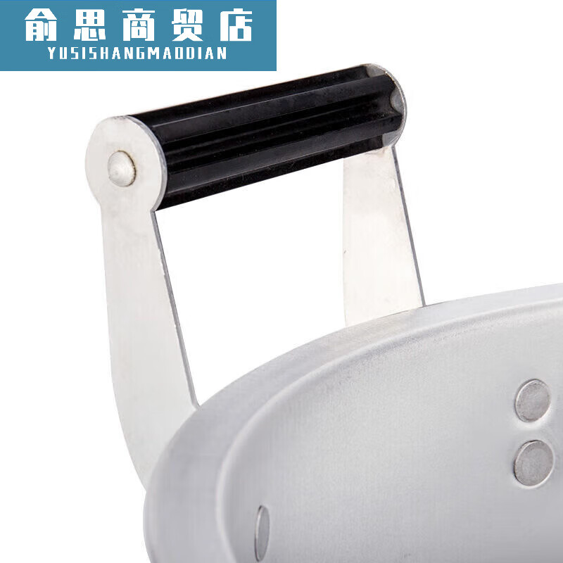 PJ老式大铝锅加厚铝合金双耳小汤锅熬粥用烧水锅煤气燃气吕锅 1cm 40c大铝汤锅无蒸片1cm25000ml