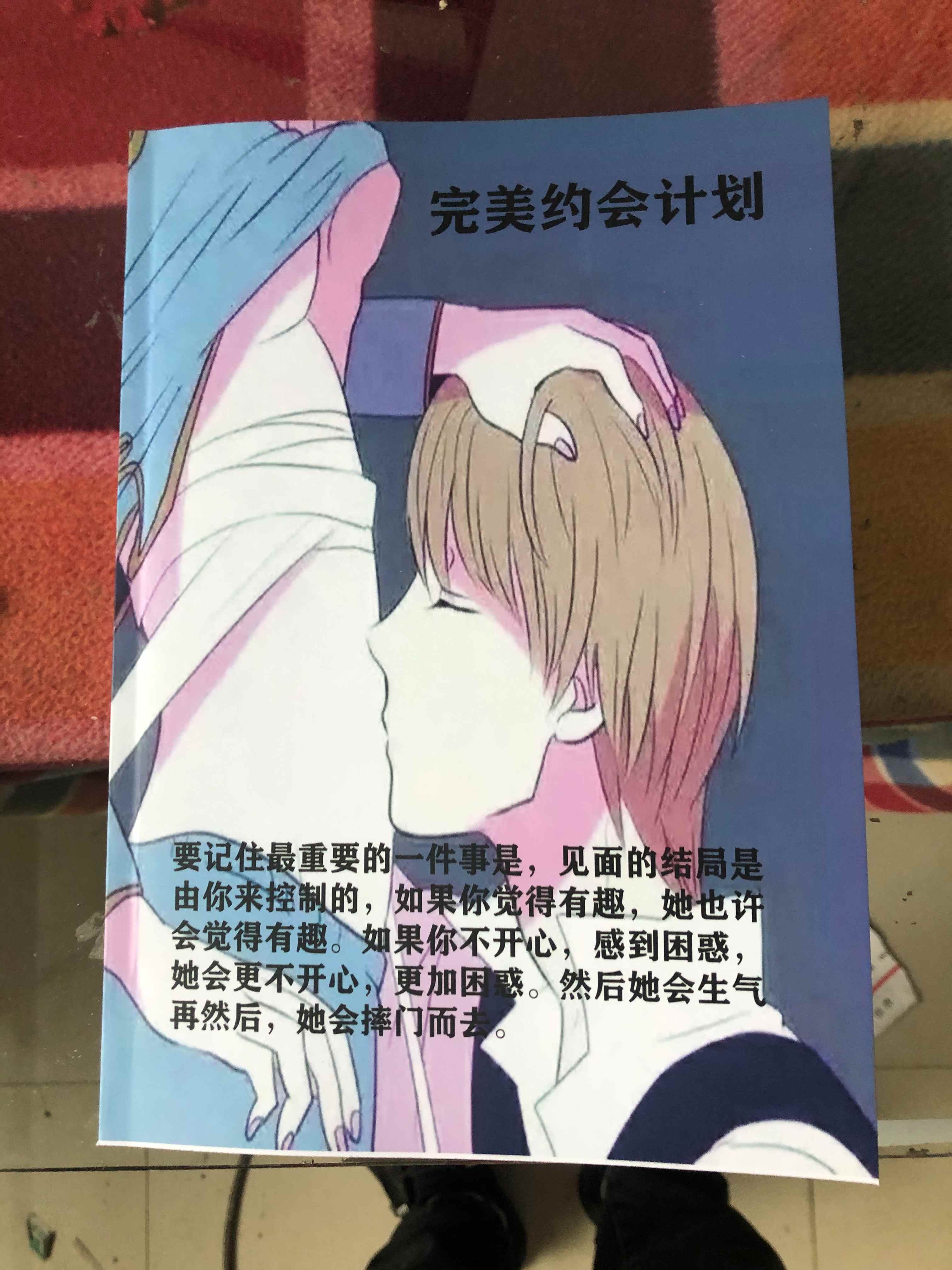 完美约会计划,纸质书600页