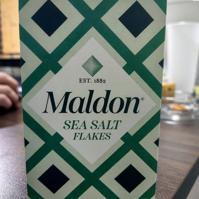 可局英国进口莫顿海盐maldon玛尔顿/美顿sea salt flakes海鹽薄片250g
