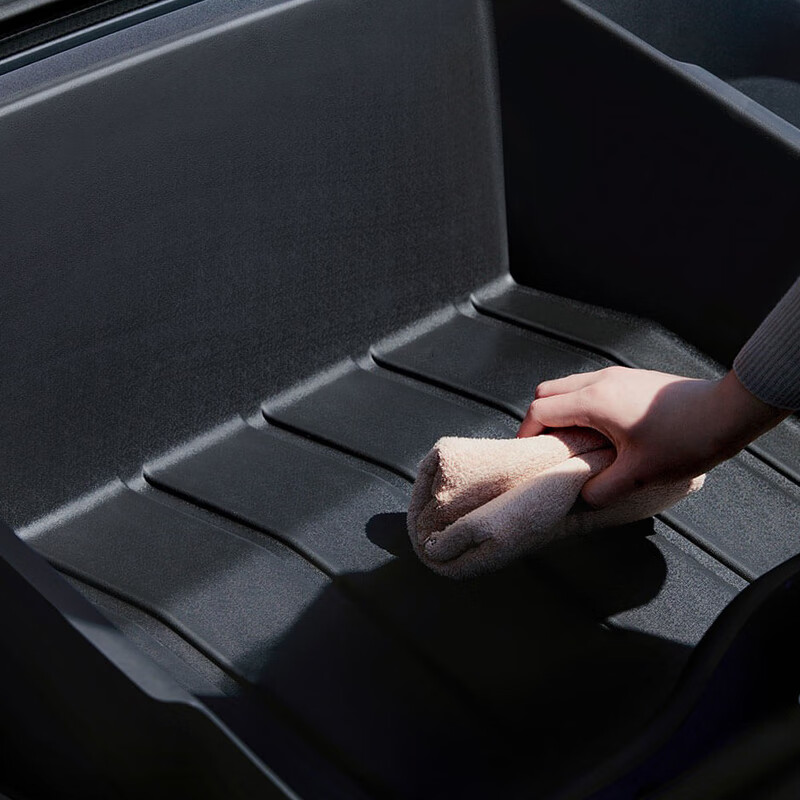 适用于小米汽车su7前后备箱储物盒尾箱收纳内饰改装配件神器机盖 小米SU7前备箱置物盒TPE-原车款 小米SU7