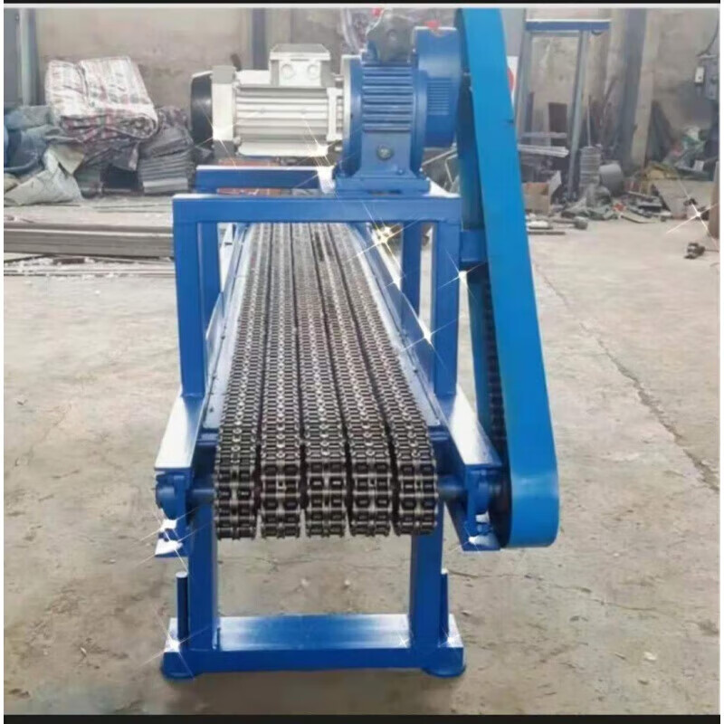 英铸不锈钢耐高温锻造链条循环装卸货物输送机用做装配生产输送设备传