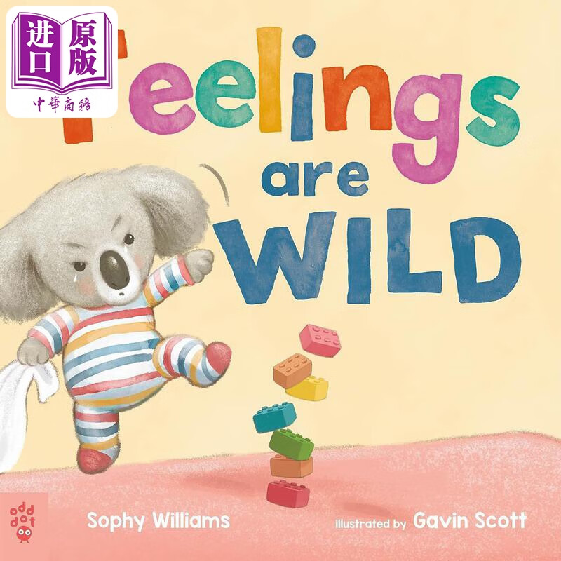 动物狂想曲 gavin scott feelings are wild 英文原版 儿童绘本 动物