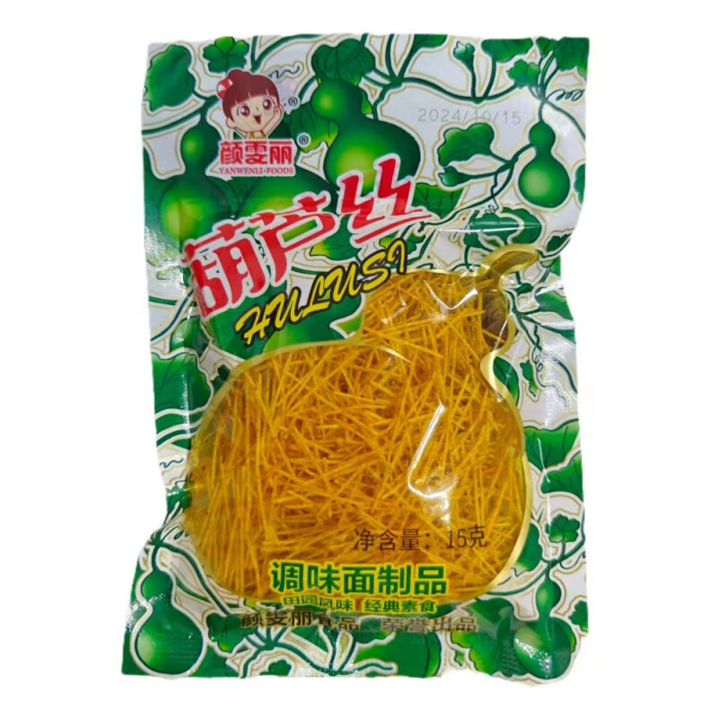 顏雯麗牌葫蘆絲韭菜絲牛味絲可樂(lè)絲辣條童年辣絲懷舊 葫蘆絲*60袋