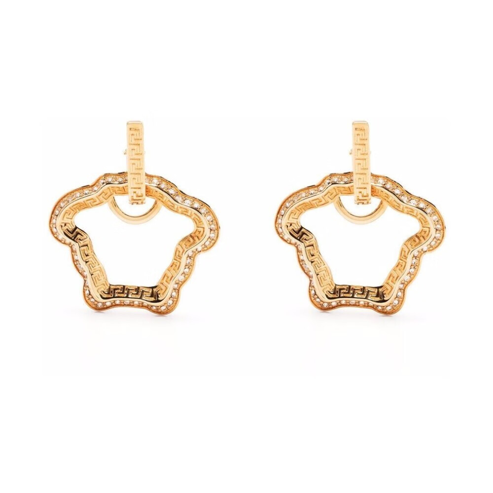 versace【七夕情人节礼物】 范思哲 女士 耳环 one size 浅褐色