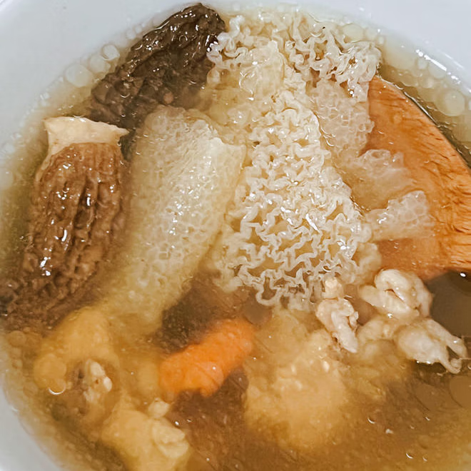 赵露思推荐蜀南竹海嫩竹荪绿色生态无硫 袋装 宴席 礼品 特产菌菇 500克