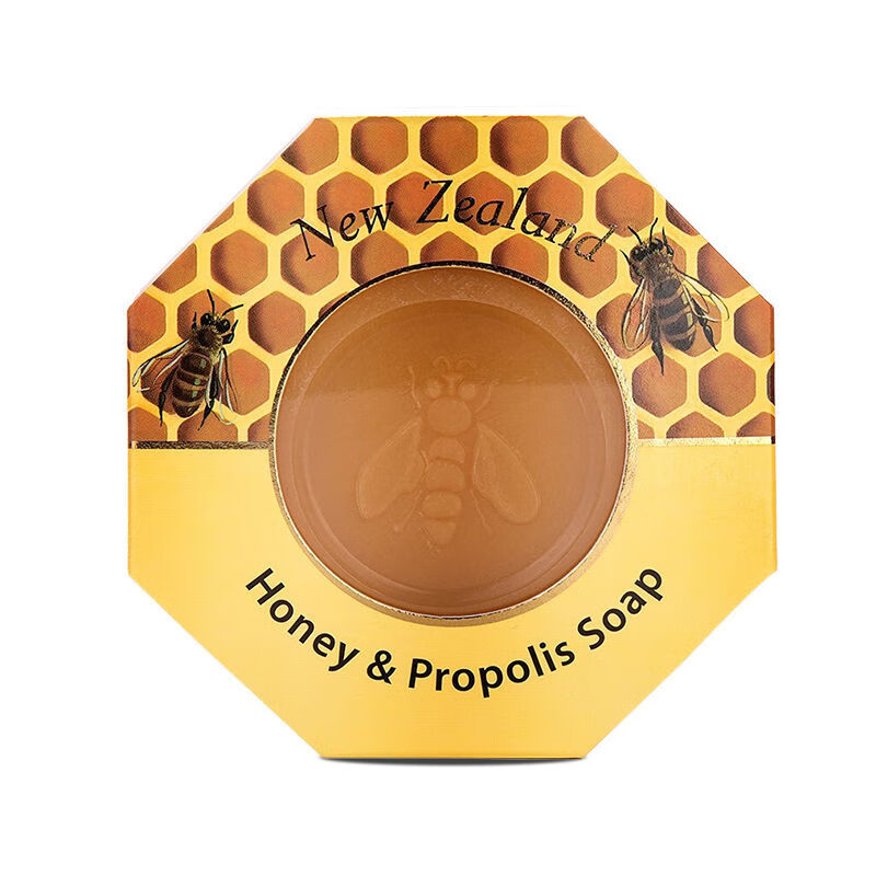 新西兰parrs蜂蜜皂帕氏蜂胶皂手工香皂洁面皂手工皂除l螨