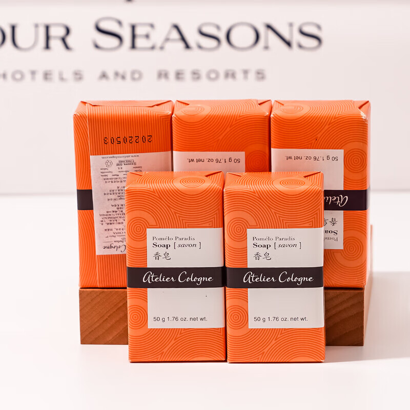 四季酒店版洗发液护发素沐浴露润肤露洗手液300ml 欧珑香皂40g*五块