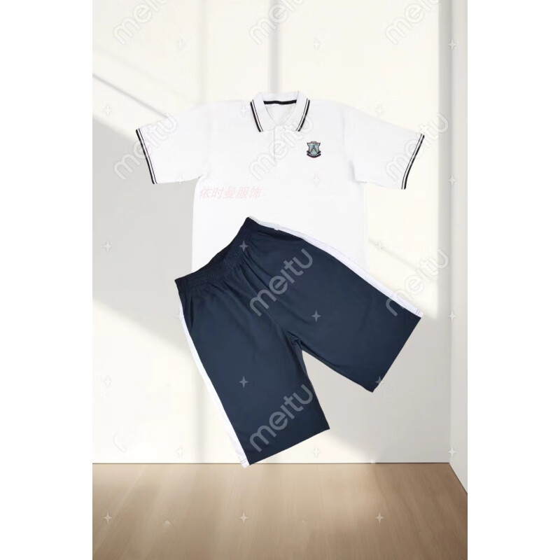 汀晨东莞市黄江镇华南师范大学初中校服华附海德实验校服纯1棉夏套