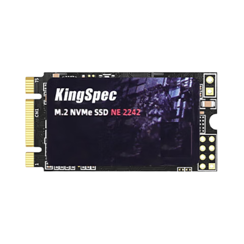 金胜维（KingSpec） PCIe 3.0 M.2接口固态硬盘 NVMe协议固态硬盘 22*42尺寸 T480/X280扩展 SSD固态硬盘固态笔记本 512G（读速1200 22*42） NVMe