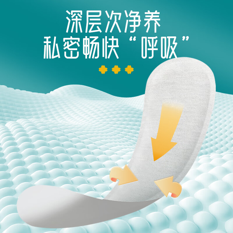 棉享雪莲贴雪莲护垫纯棉医护级草本护垫中草药益母草养护私处清爽护理 草本雪莲护垫 160mm 40片