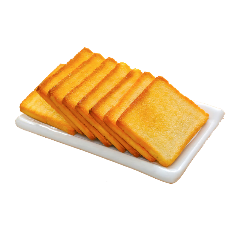 舞粮年货烤馍片多口味小包装原味馒头片饼干年货 烧烤味 1000g 馍片