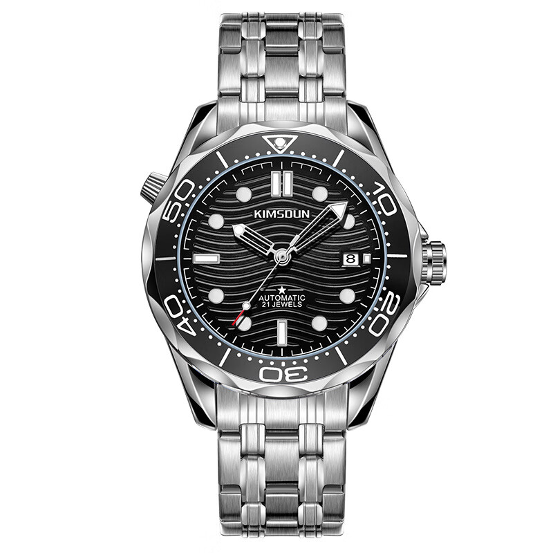 金诗顿 kimsdun名表海马系列腕表夜光防水运动手表男士