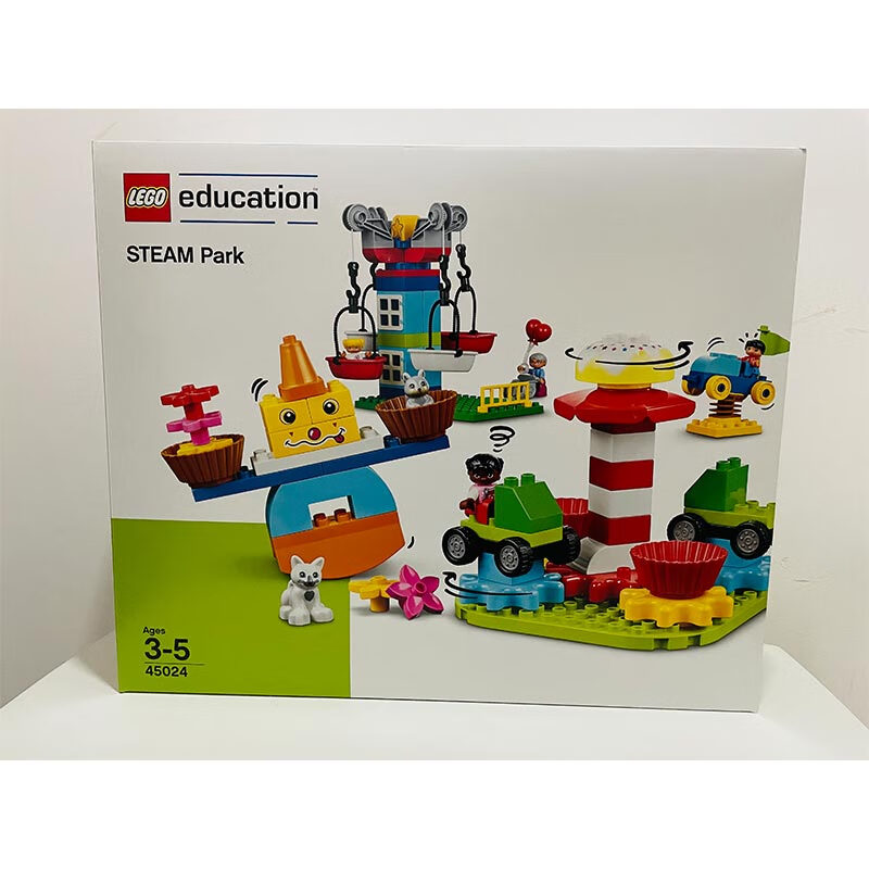 乐高(LEGO)科学编程机器人教具系列 大颗粒小颗粒拼装积木 乐高教学机构 45024得宝大颗粒百变探索乐园