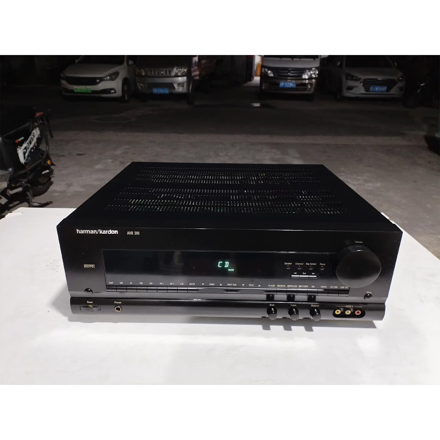 哈曼卡頓美國(guó)哈曼卡頓進(jìn)口功放AVR200 家庭影院5.1家用功放機(jī) 二手9成新