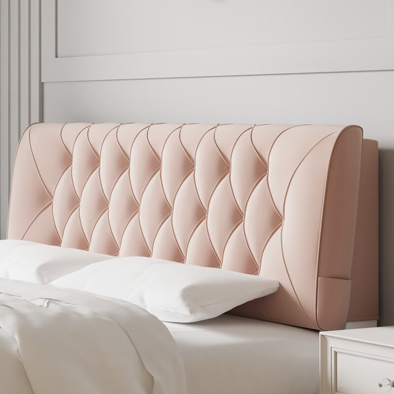 极路客床头软包简约风床头靠垫软包靠背枕大靠垫床上靠枕改造床靠垫背