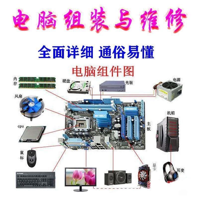 电脑组装维修教程u盘bios设置安装启动u盘制作故障解析优盘 64g电脑