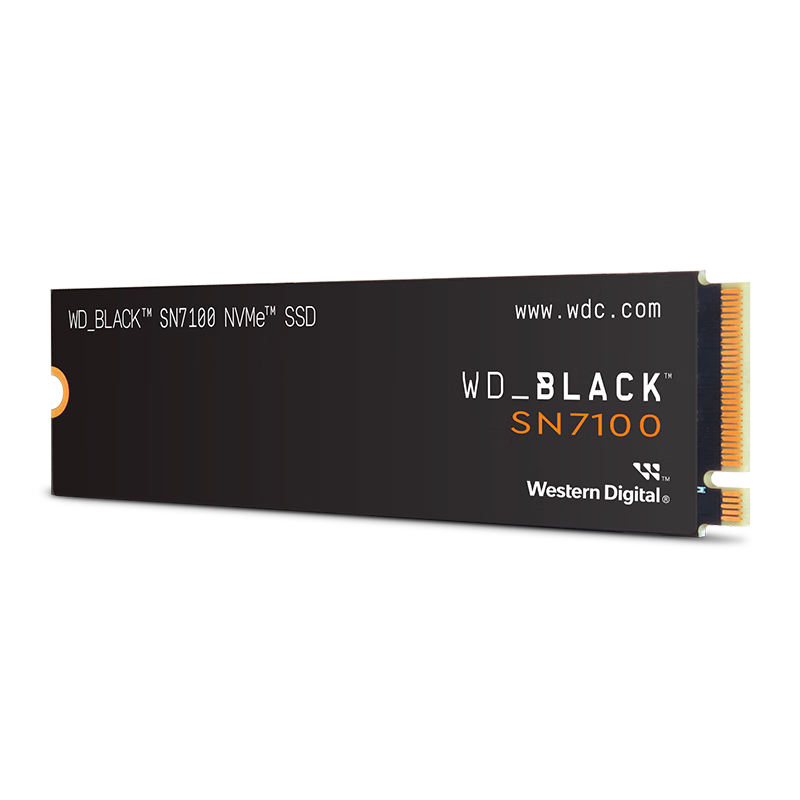 西部数据（WD）SSD固态硬盘 NVMe M.2接口 AI电脑配件 笔记本电脑游戏硬盘 原厂颗粒不虚标不掉速 SN7100 | PCle4x4 7250MB/s 大容量 【1TB】