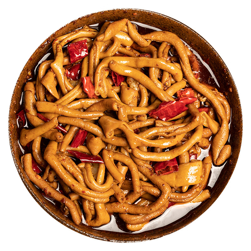 翼若天云四川特产冷吃麻辣鸭肠即食熟食肉类卤味下酒零食休闲小吃真空