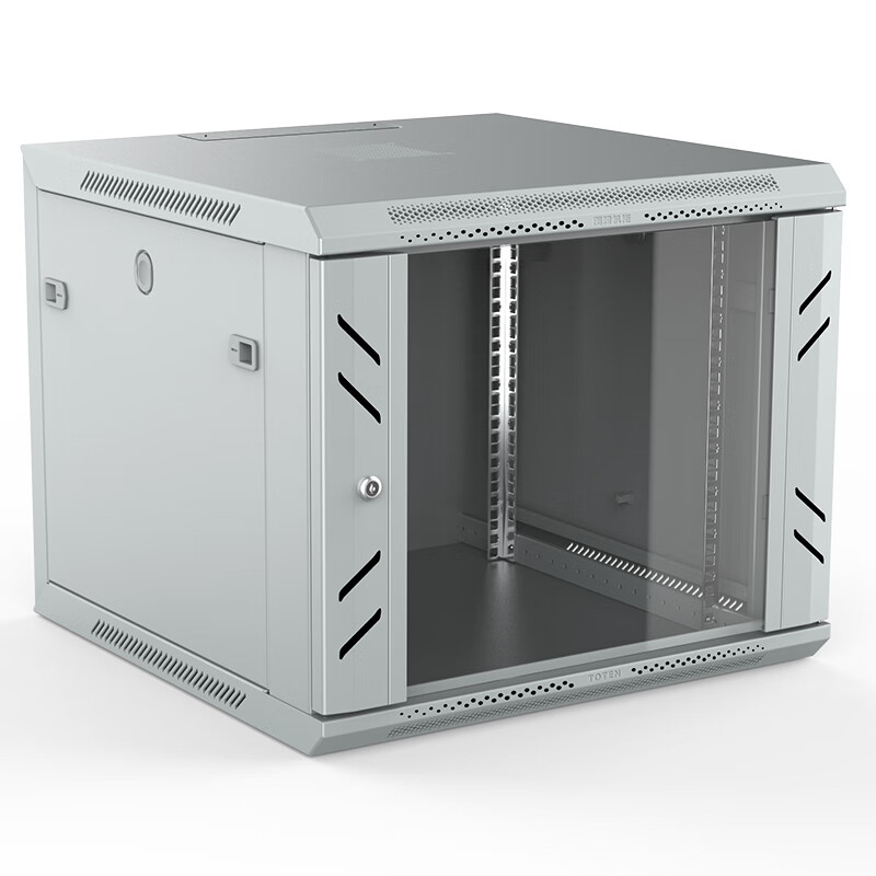 6609 挂墙柜 网络机柜 可落地 19英寸标准小机柜 白色 9u0.5米