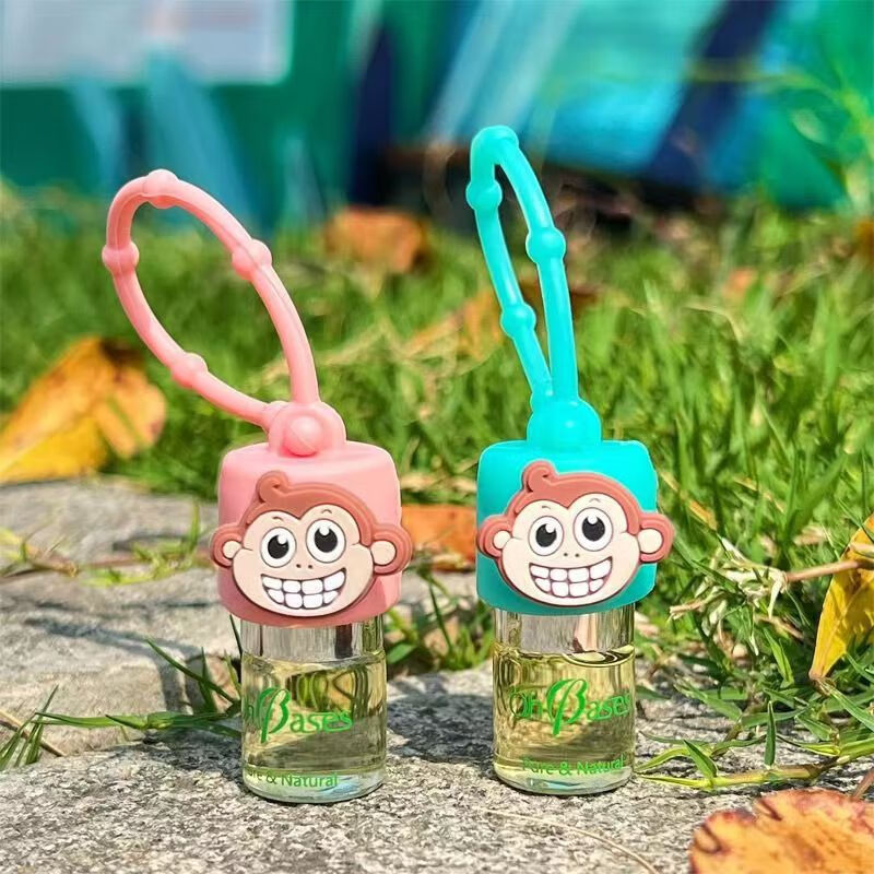 欧比信小绿珠滚珠走珠 蚊虫叮咬止痒消包舒缓护肤油婴儿 驱蚊珠两个【赠绿色+粉色挂件】