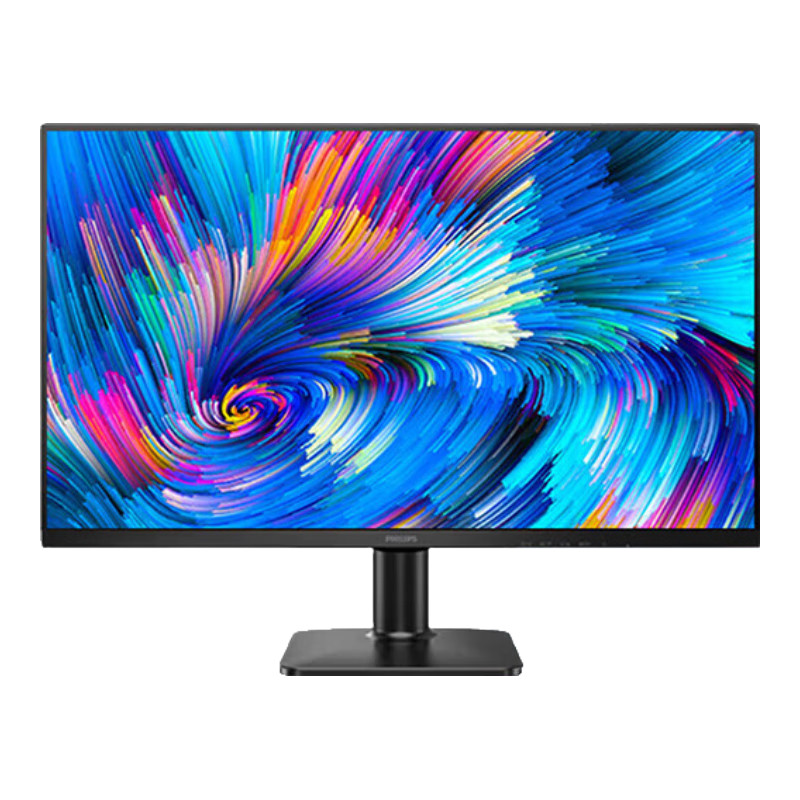 plus会员：PHILIPS飞利浦 27英寸 4K IPS 10bit HDR办公显示器