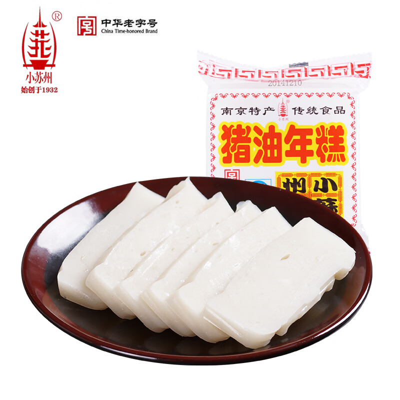 星润嘉猪油年糕桂花糖年糕糯米糕江苏南京特产传统糕点早餐食品 猪油