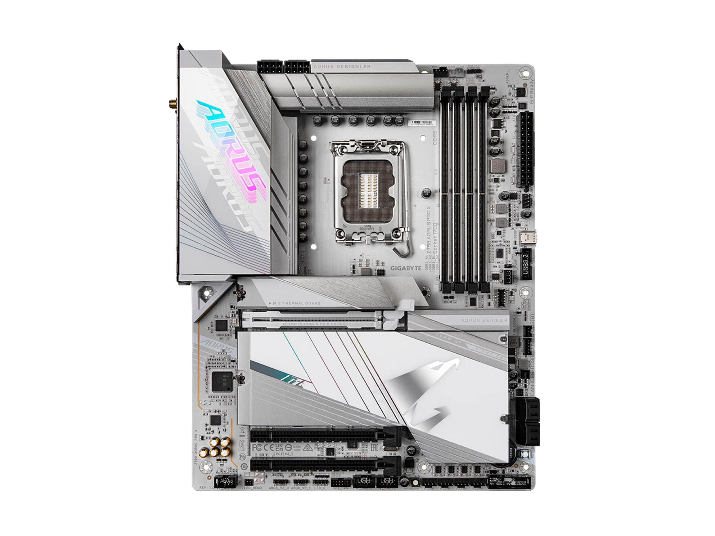 技嘉（GIGABYTE）技嘉 Z790 AORUS PRO X DDR5主板 Intel LGA 1700 ATX WiFi 7 PCIe 5.0 5GbE DDR5 Wi-Fi 7