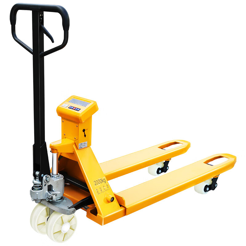 电子秤叉车高精度称重地牛手动液压地磅托盘搬运车
