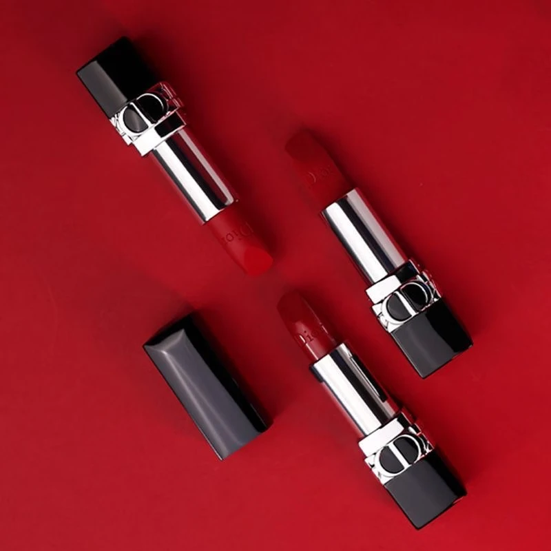 Dior 口紅 999 720 セット Dior迪奧脣膏999口紅脣釉啞光絲絨滋潤720/625/228浮雕限量