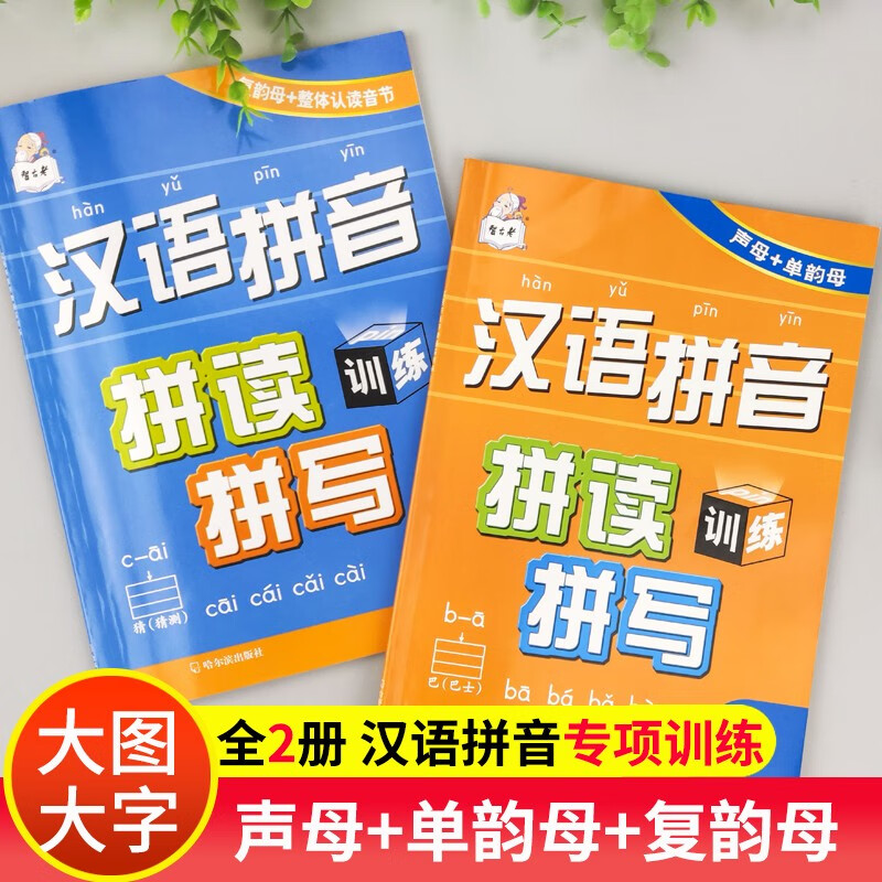 拼音练习册 汉语拼音拼读训练学习教材拼音学习神器幼小衔接基础训练