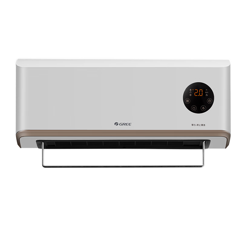格力（GREE） 【金榜单品】石墨烯取暖器家用壁挂式暖风机防水浴室电暖器电暖气速热取暖炉热风机NFBC-X7022B