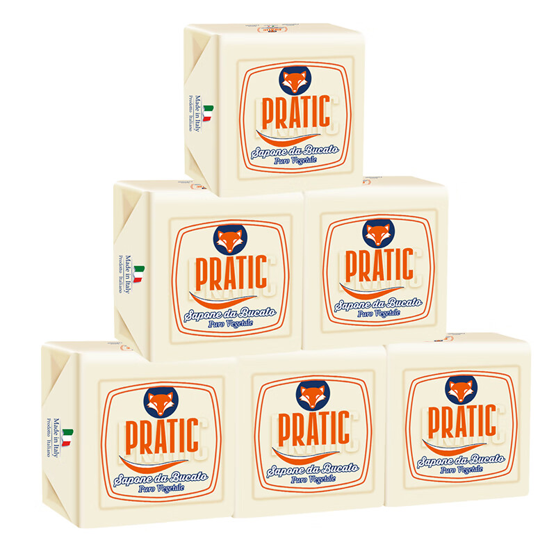 狐狸爸爸马赛洗衣皂 300g*6块