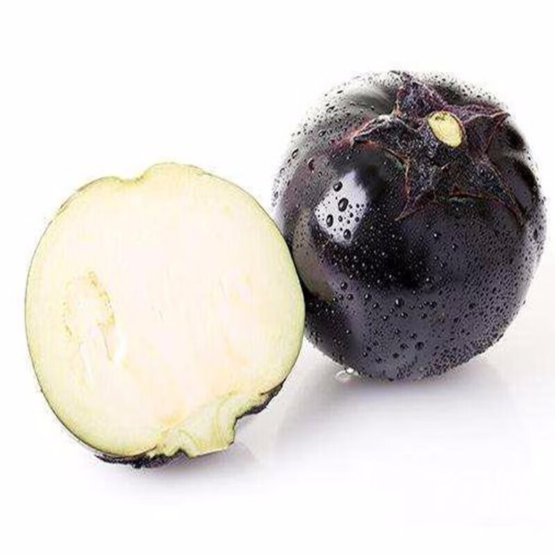 穆德山东新鲜圆茄子 农家自种新鲜采摘茄子现货现发蔬菜生鲜  （热销实惠装）山东圆茄带箱 5斤