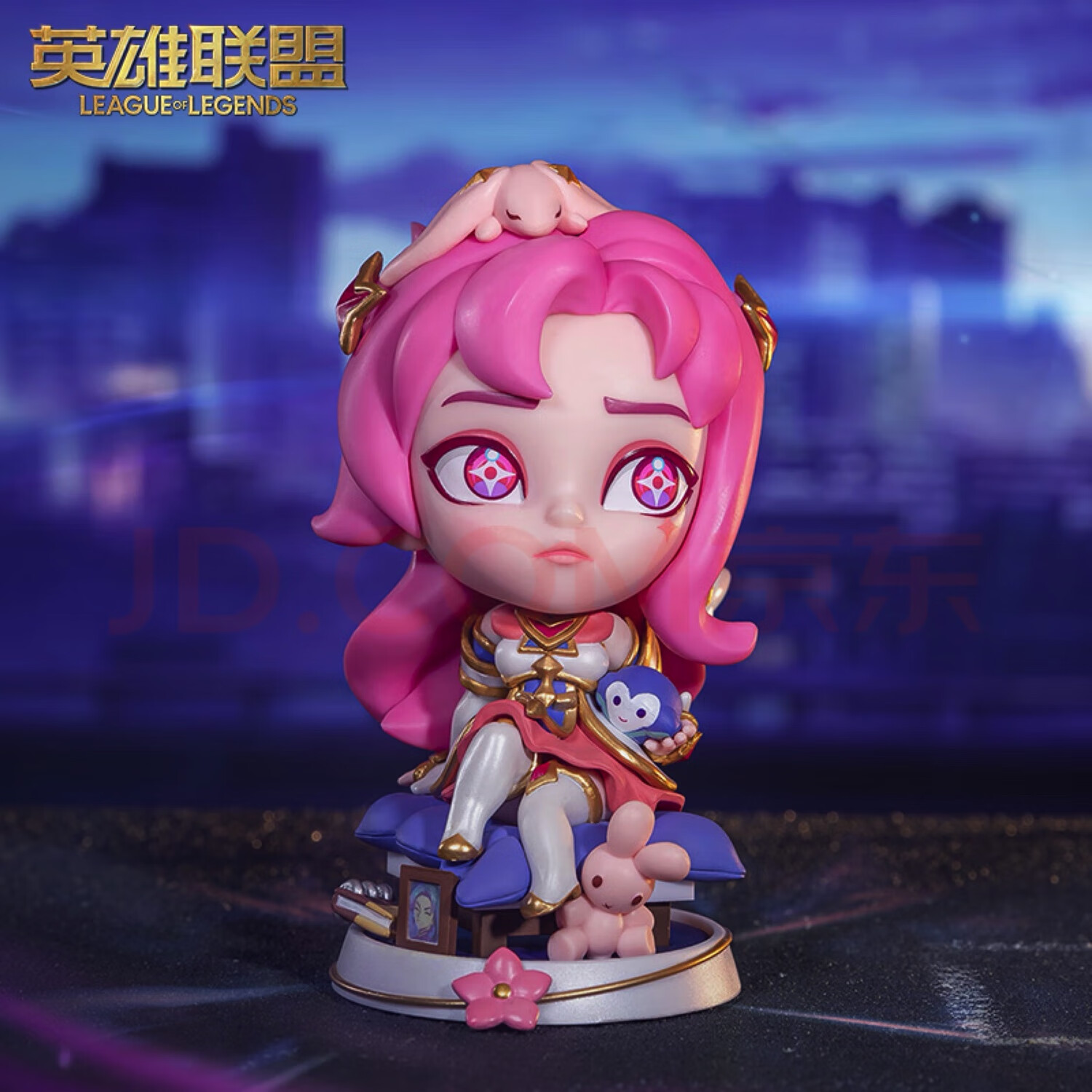 英雄联盟lol星之守护者卡莎手办游戏摆件q版手办